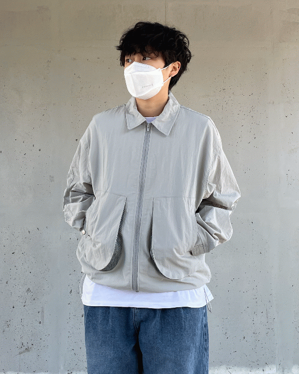 [세일] Mat 2way nylon jacket (3color)