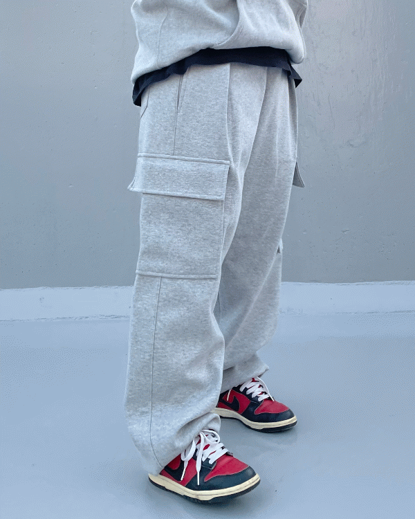 GR Cargo pin tuck training pants (3color)