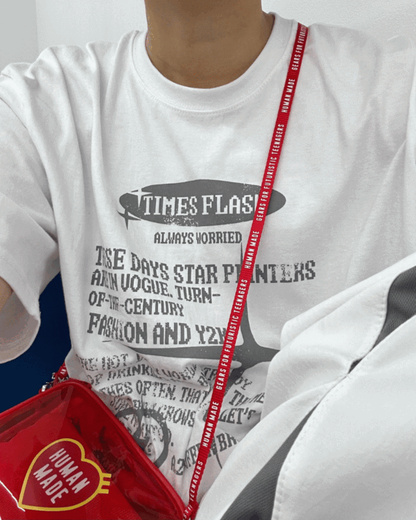 Time flash T-shirt (3color)